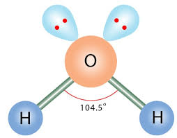 水分子的sp<sup>3</sup>杂化