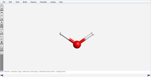 WebMo Build Molecule