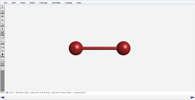 WebMo Br2 Molecule